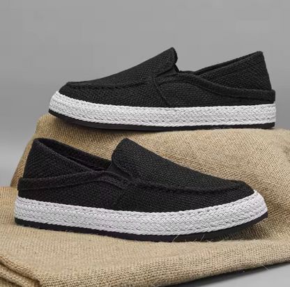 Mocassim Casual Masculino LinenFlex – Estilo Sofisticado com Leveza e Conforto MASCULINO - CALÇADOS - MOCASSIM Dm Stores