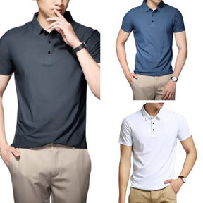 Camiseta Masculina Premium ComfortDry – Anti-Amassado, Anti-Odor e Ultra Confortável MASCULINO - ROUPAS - CAMISA COMFORTDRY Dm Stores 